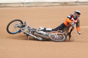 Plzeňanův motocykl přivodil perné chvilky i Martinu Mejtskému